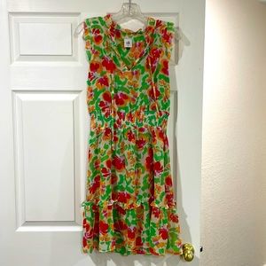 Cabi 6216 Spirit Dress Floral Spring Medium